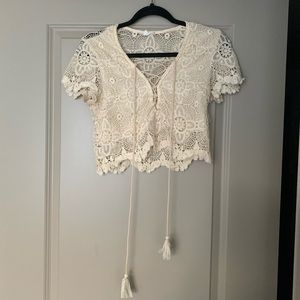 Lace Crop Top